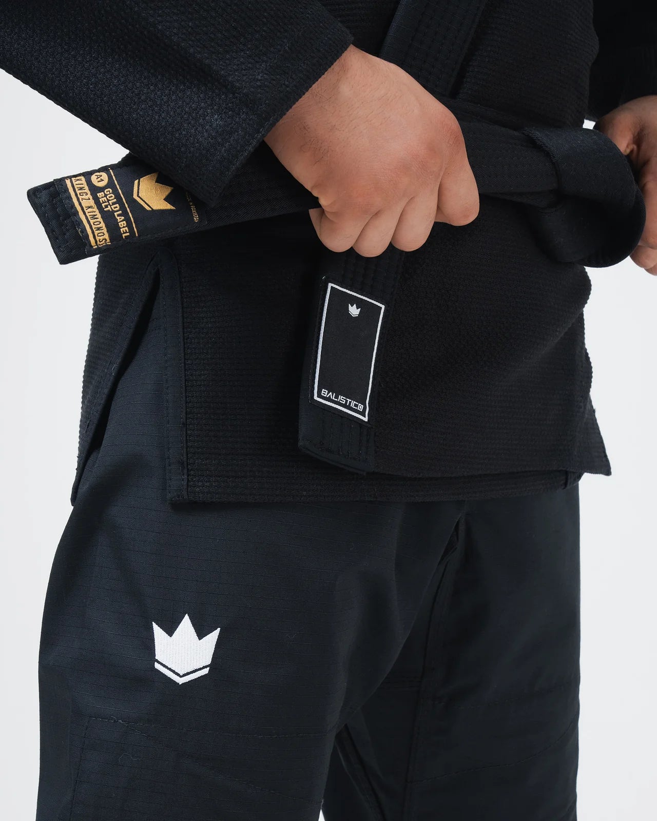 Kingz Mens Balistico 4.0 Jiu Jitsu Gi Black