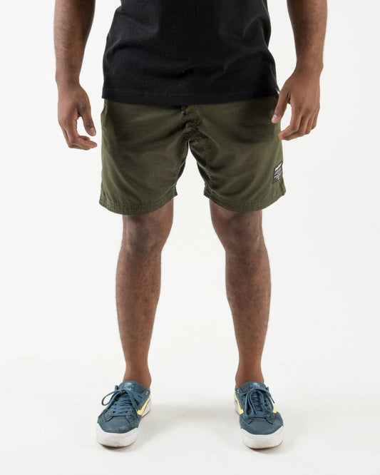 Kingz Casual Gi Shorts Military Green