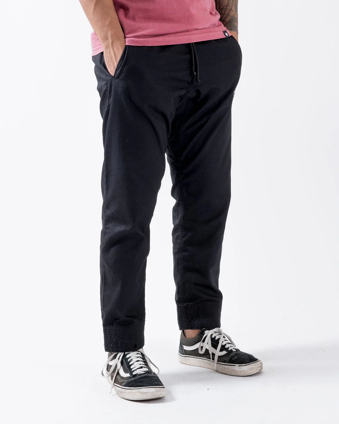 Kingz Casual Rip Stop Gi Pant Black