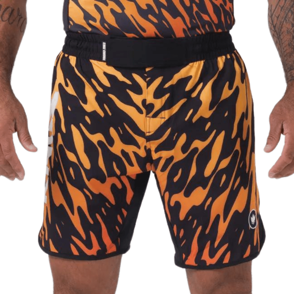 Kingz Flame Grappling Shorts BJJ Shorts Kingz X Small