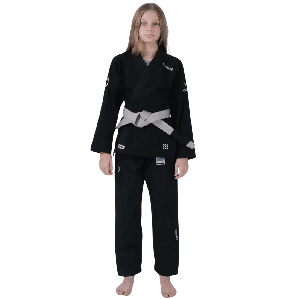 Kingz Youth Nano 3.0 Gi BJJ Gi Youth Kingz Black M0000