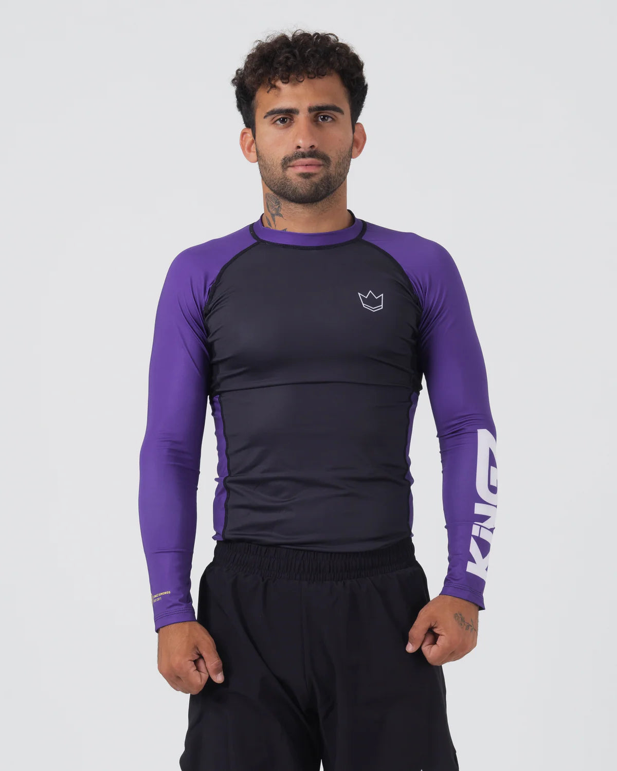 Kingz Ranked Performance V2 Long Sleeve Rashguard Purple