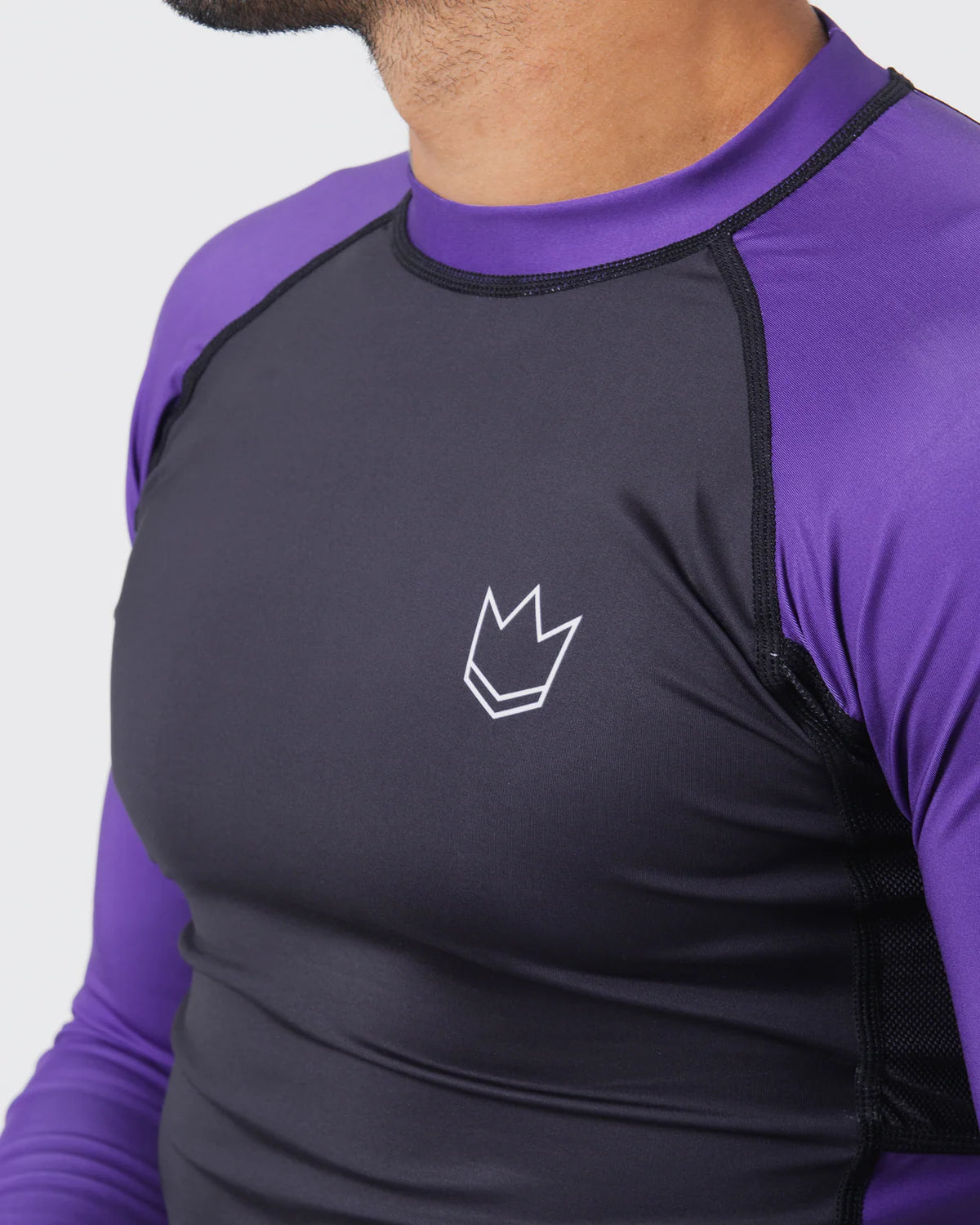 Kingz Ranked Performance V2 Long Sleeve Rashguard Purple