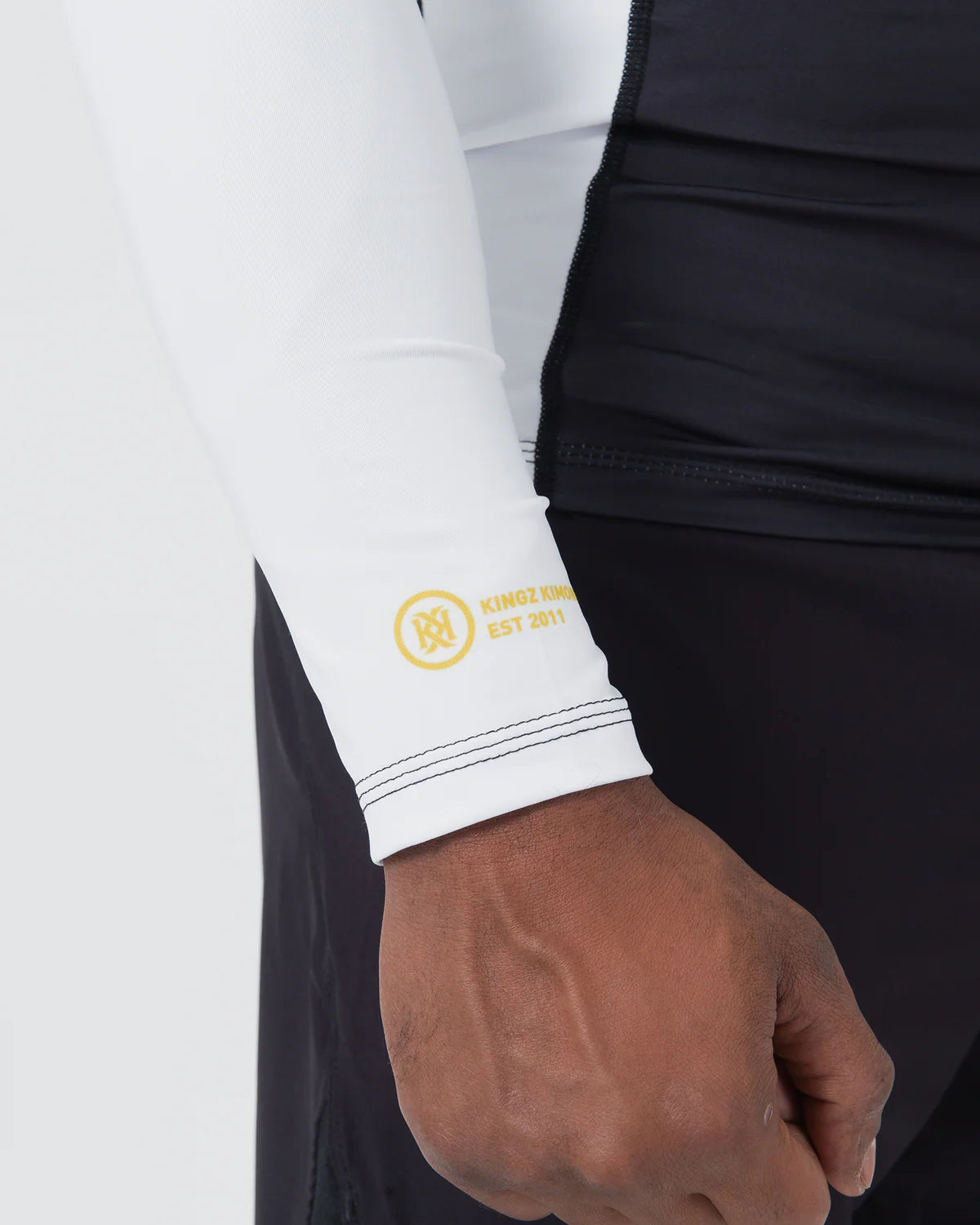Kingz Ranked Performance V2 Long Sleeve Rashguard White