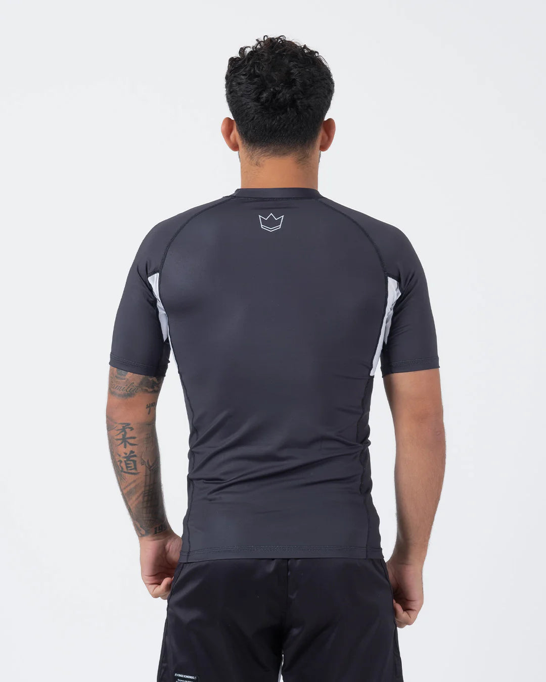 Kingz Ranked Performance V2 Short Sleeve Rashguard Black