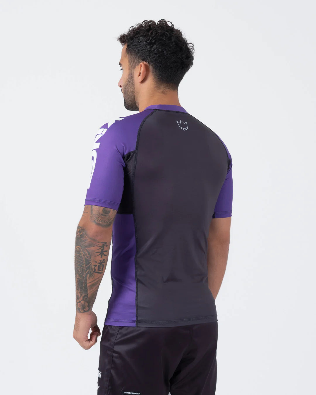 Kingz Ranked Performance V2 Short Sleeve Rashguard Purple