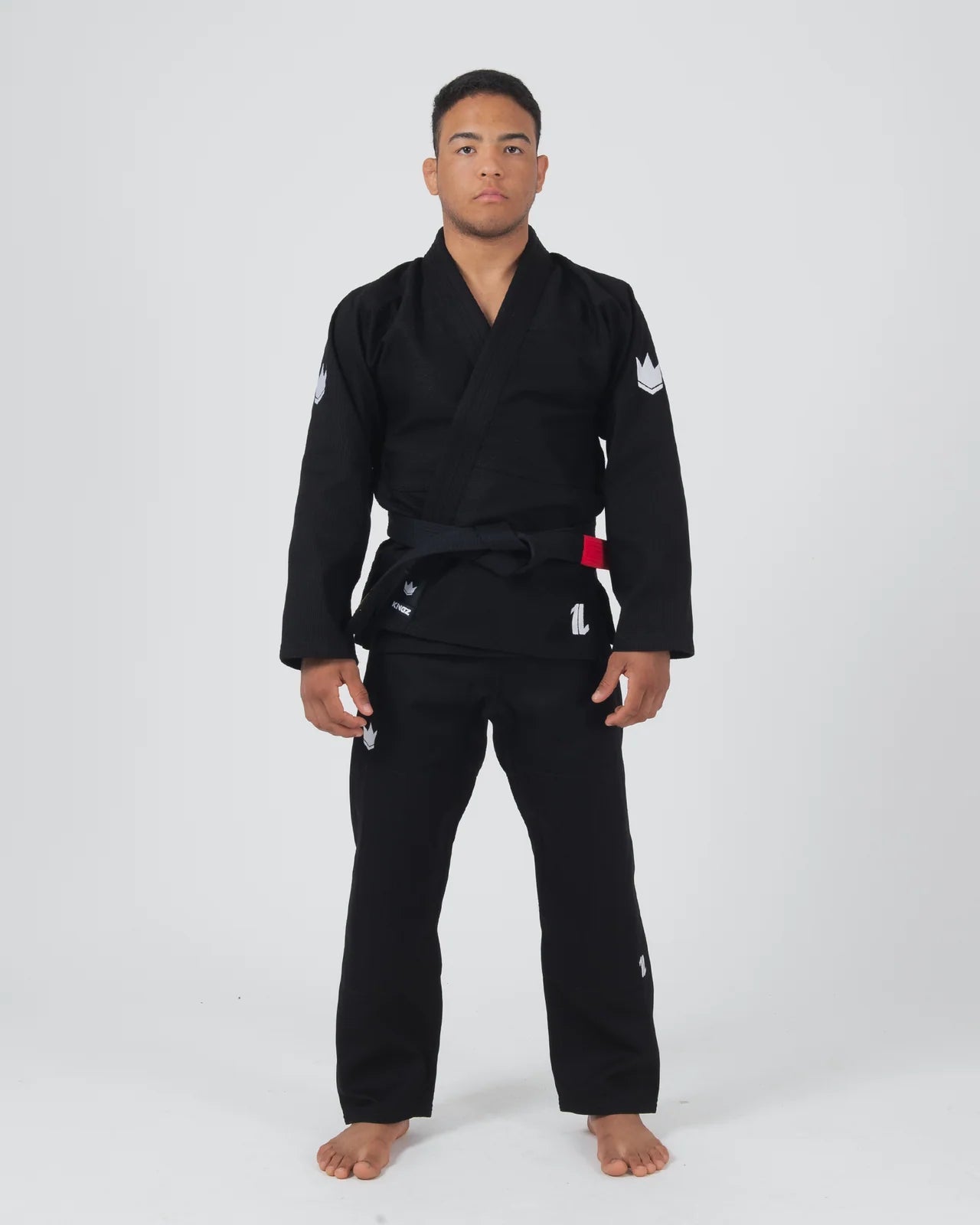 Kingz Mens The ONE V2 Jiu Jitsu Gi Black