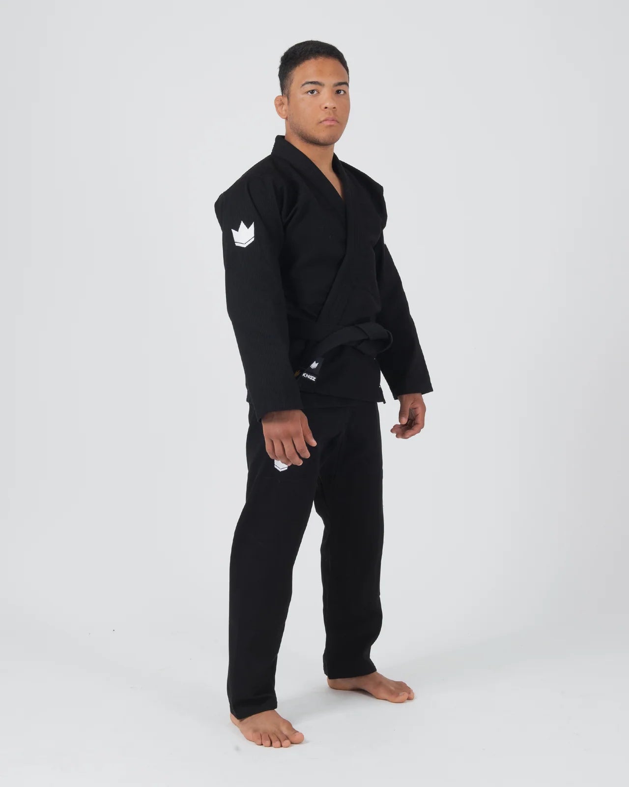 Kingz Mens The ONE V2 Jiu Jitsu Gi Black