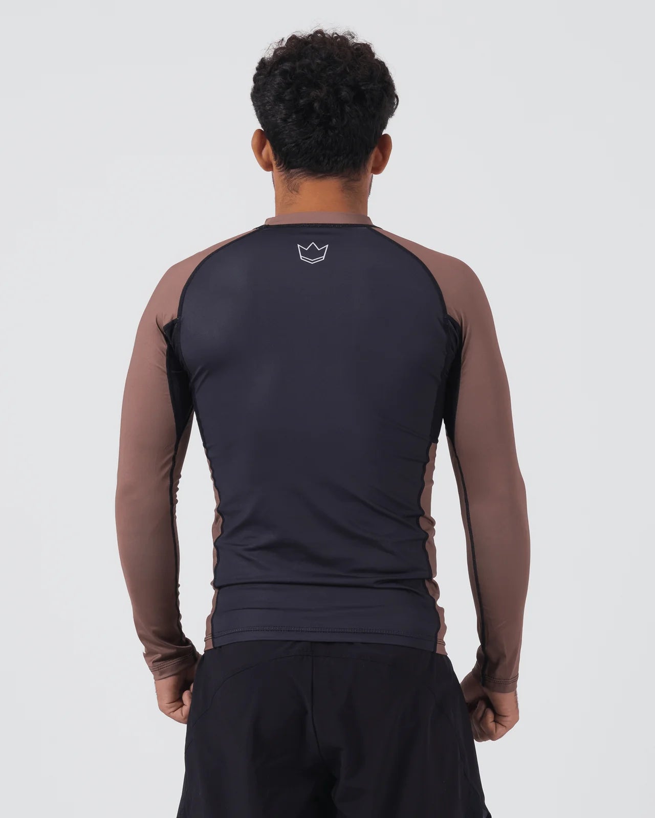 Kingz Ranked Performance V2 Long Sleeve Rashguard Brown