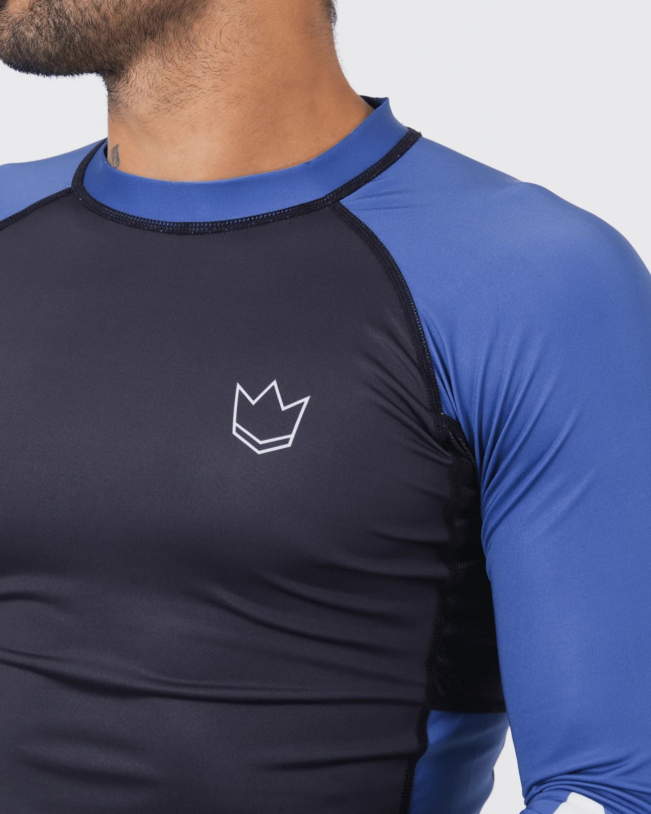 Kingz Ranked Performance V2 Long Sleeve Rashguard Blue