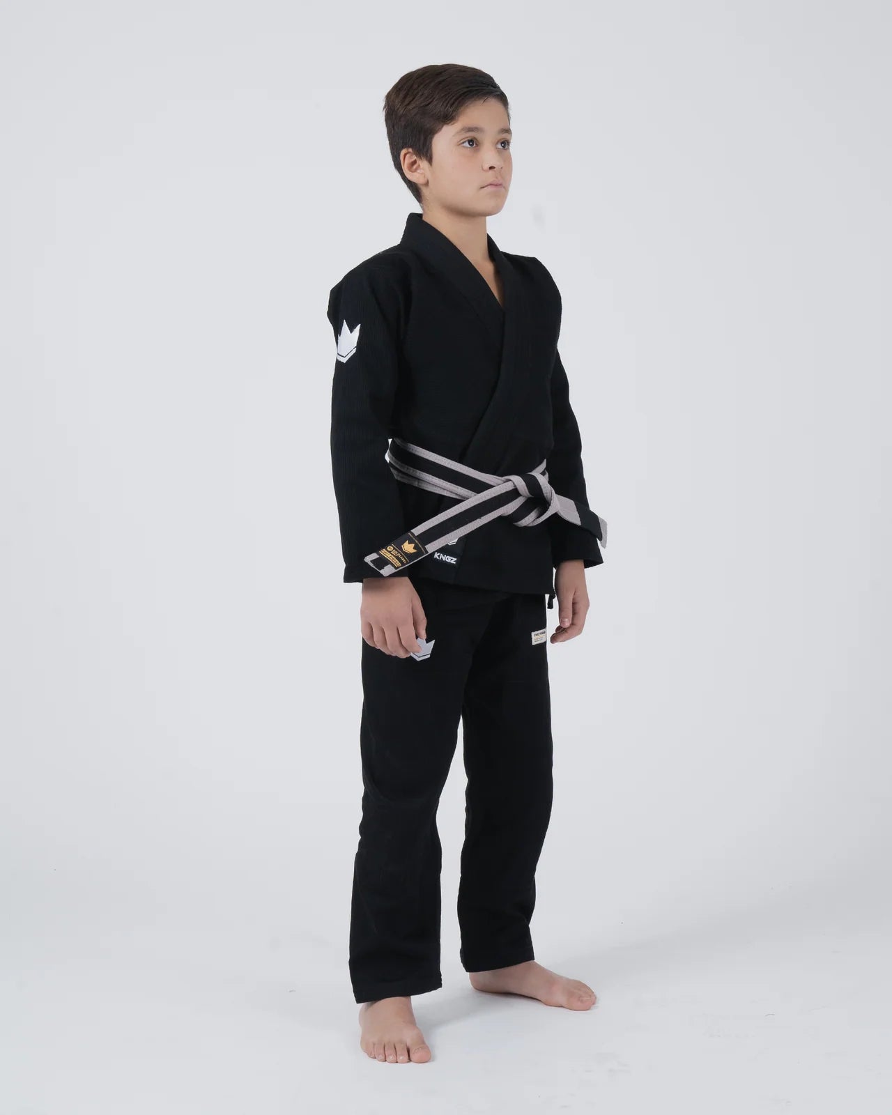 Kingz Kids The ONE V2 Jiu Jitsu Gi Black