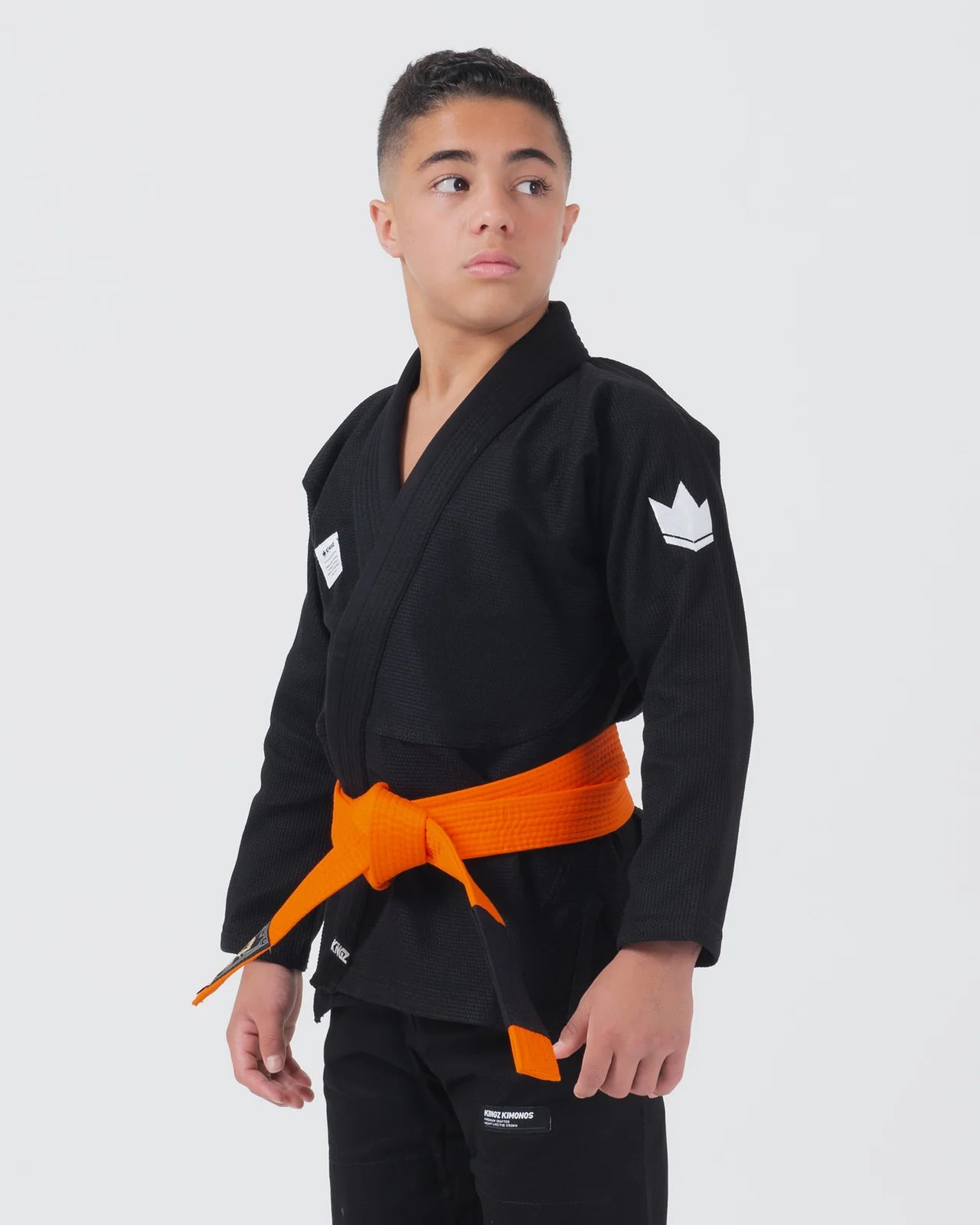 Kingz Kore Kids V2 Jiu Jitsu Gi Black