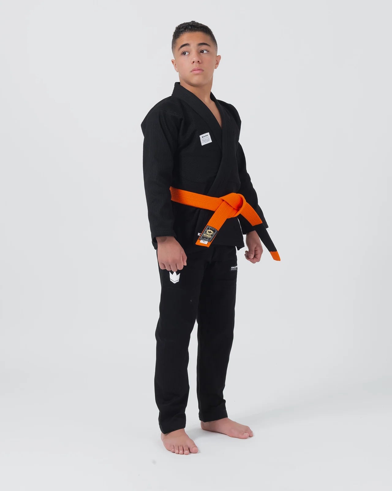 Kingz Kore Kids V2 Jiu Jitsu Gi Black