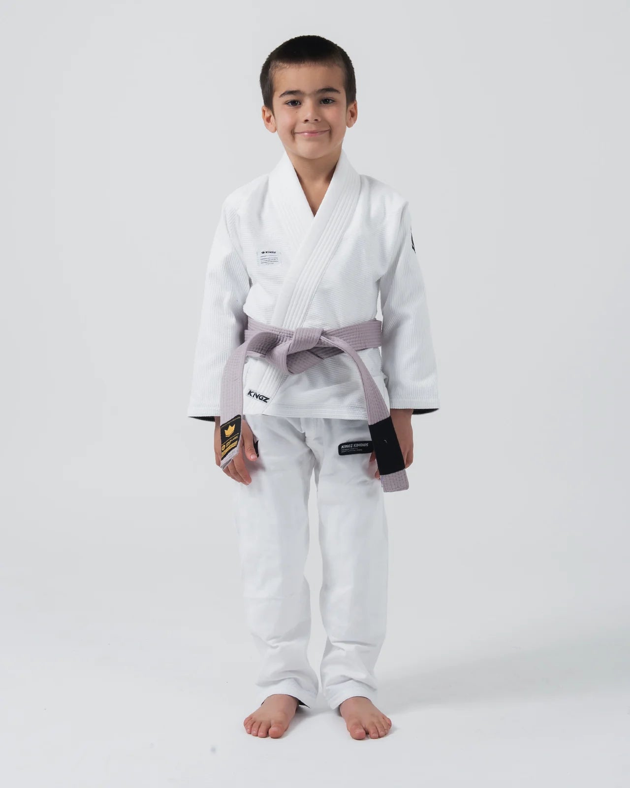 Kingz Kore Kids V2 Jiu Jitsu Gi White