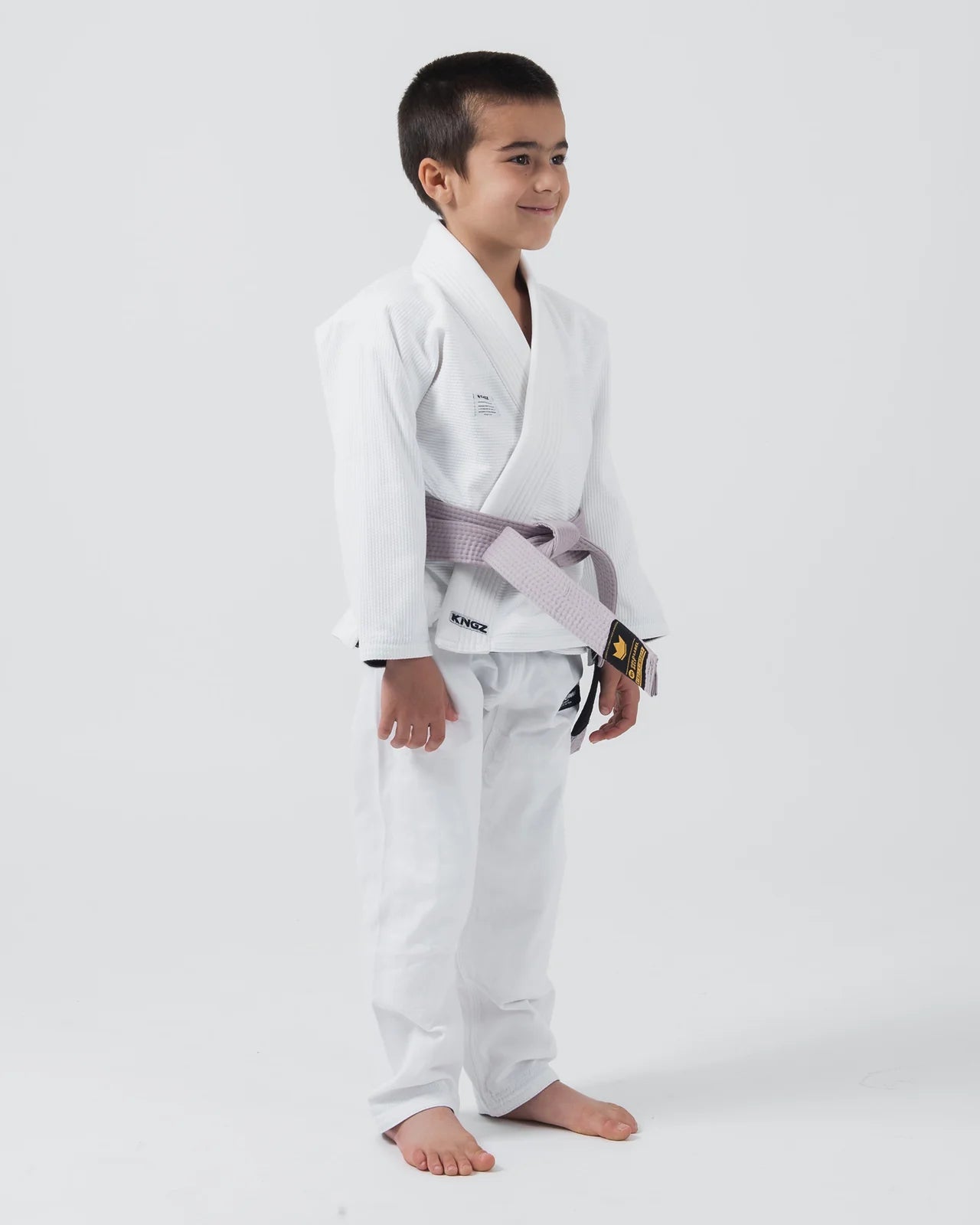 Kingz Kore Kids V2 Jiu Jitsu Gi White