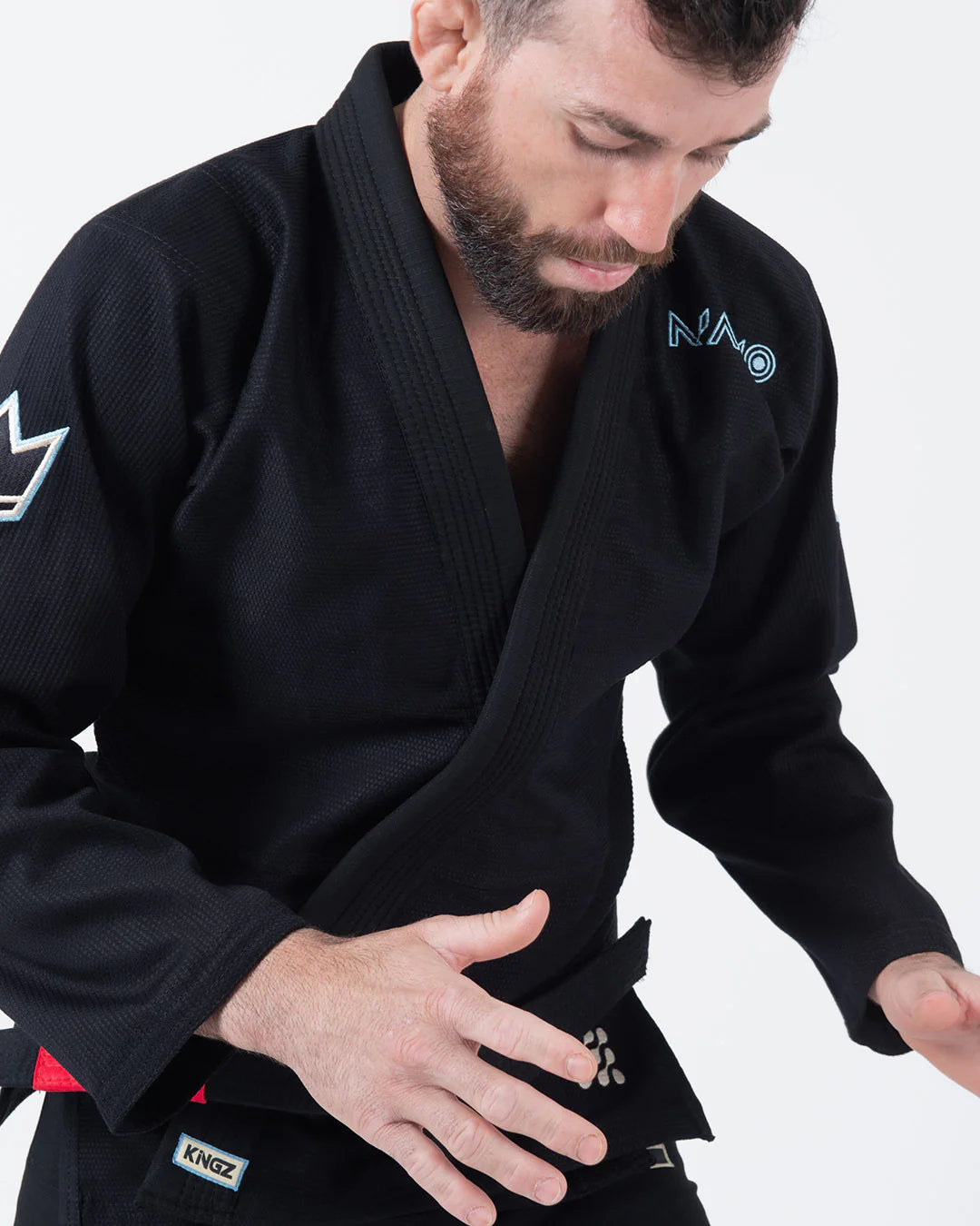 Kingz Mens Nano 3.0 Jiu Jitsu Gi Black