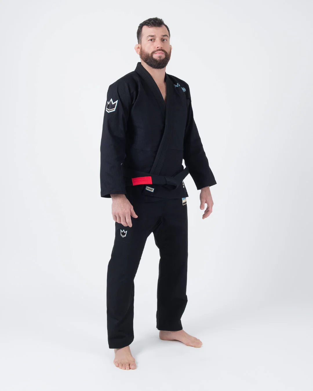 Kingz Mens Nano 3.0 Jiu Jitsu Gi Black