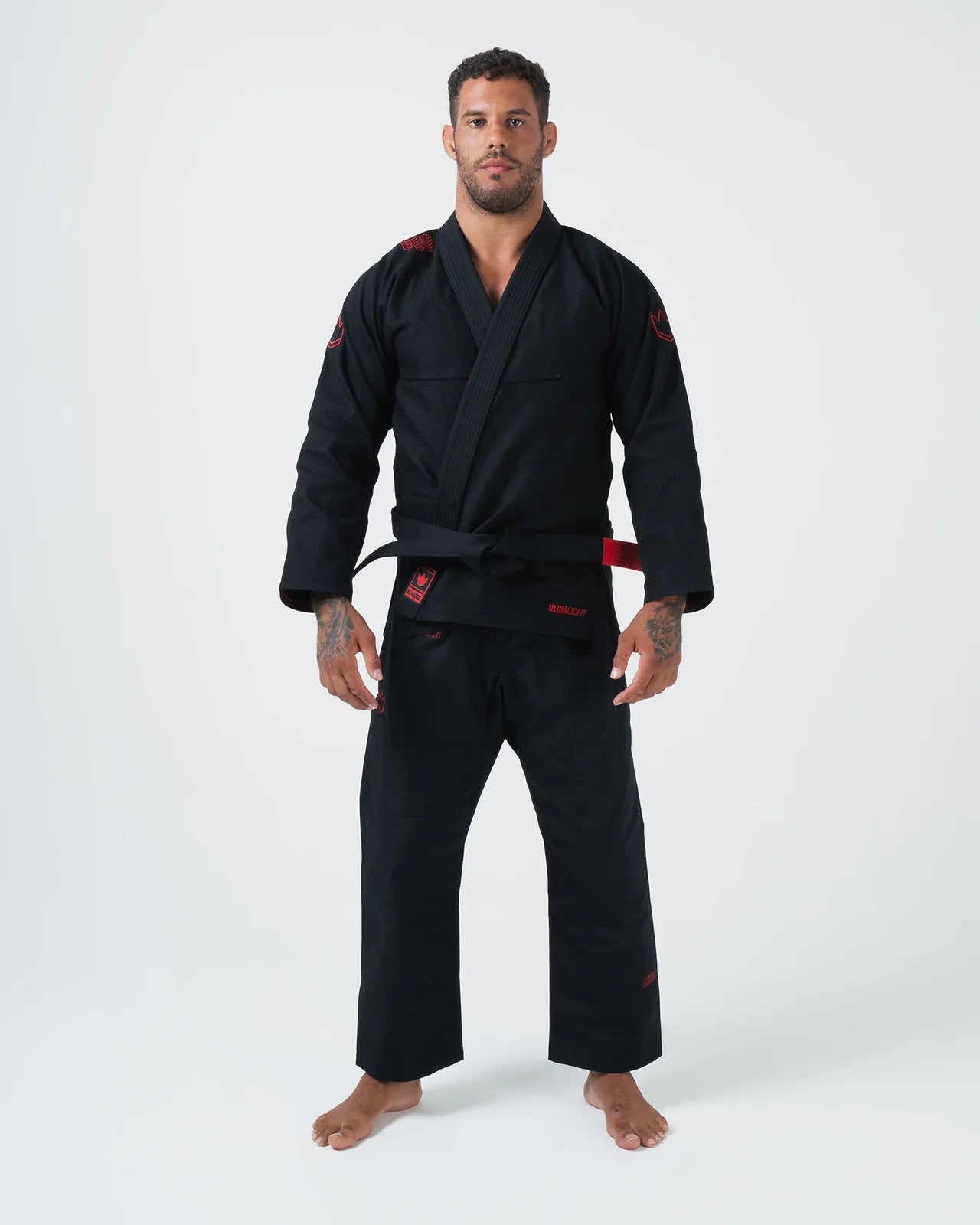 Kingz Mens Ultralight 2.0 Jiu Jitsu Gi Black
