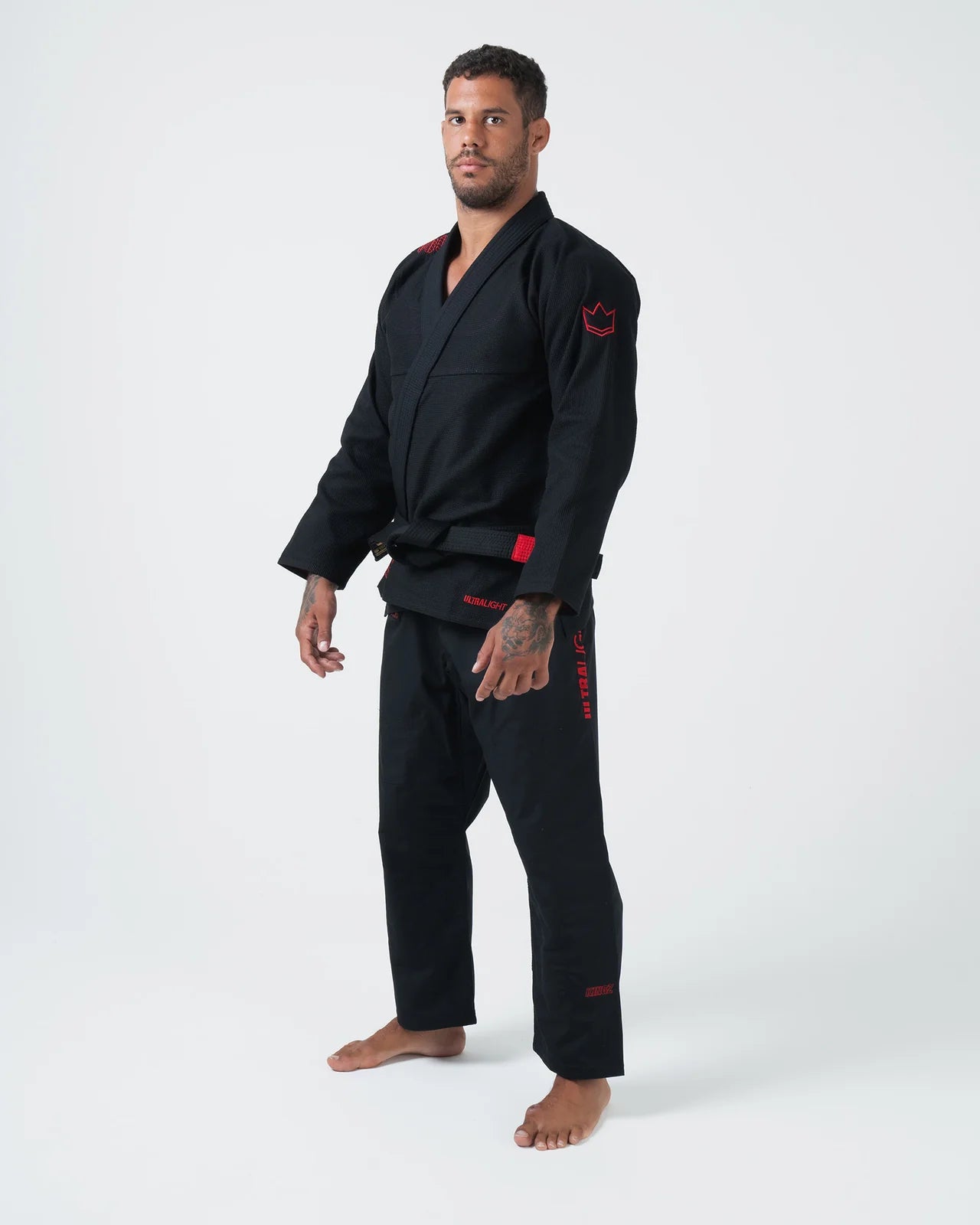 Kingz Mens Ultralight 2.0 Jiu Jitsu Gi Black