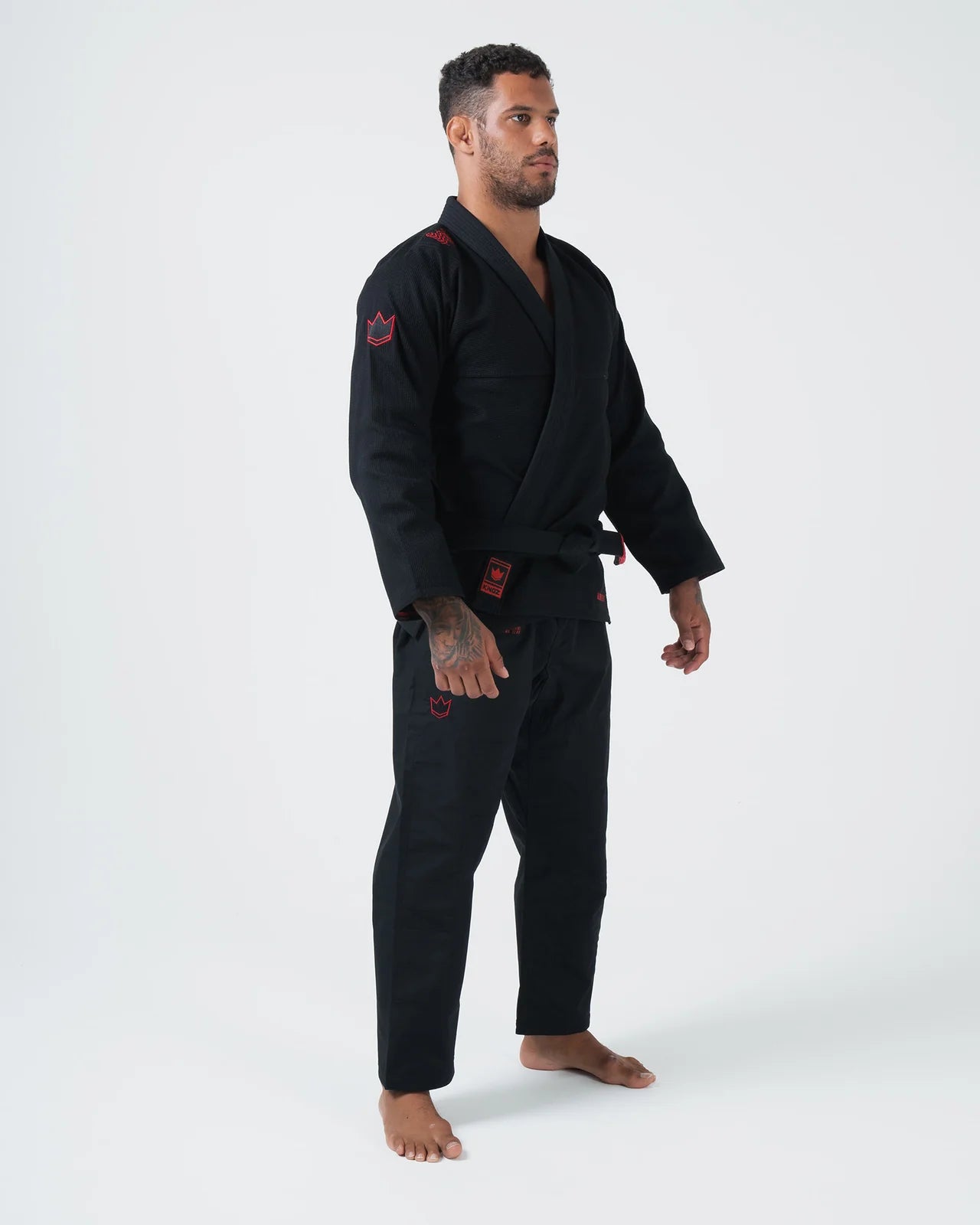 Kingz Mens Ultralight 2.0 Jiu Jitsu Gi Black