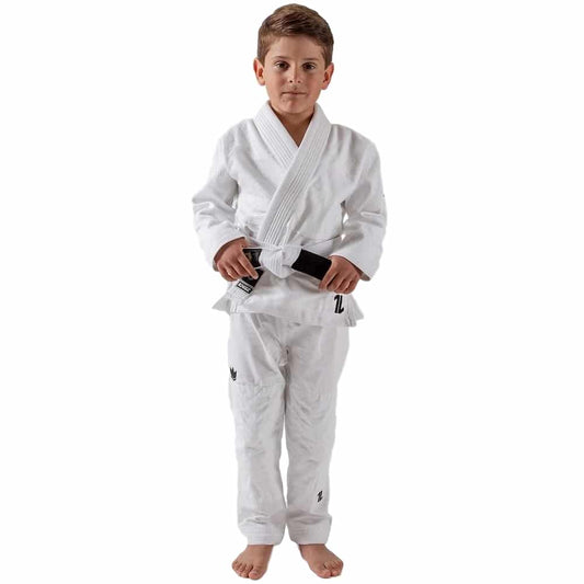 Kingz Kids The ONE Jiu Jitsu Gi BJJ Gi Youth Kingz White M0000