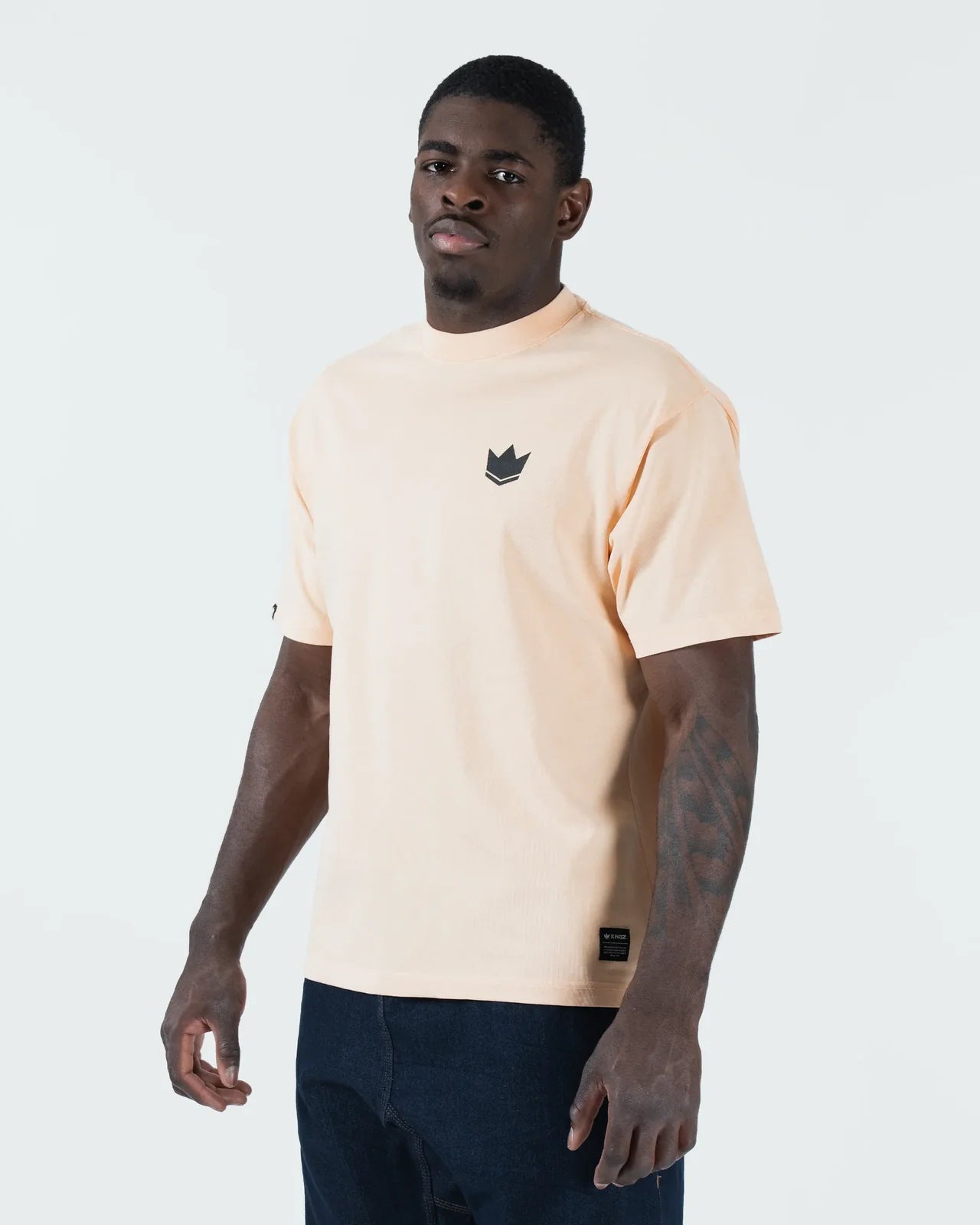 Kingz Jiu Jitsu Motion Tee Peach
