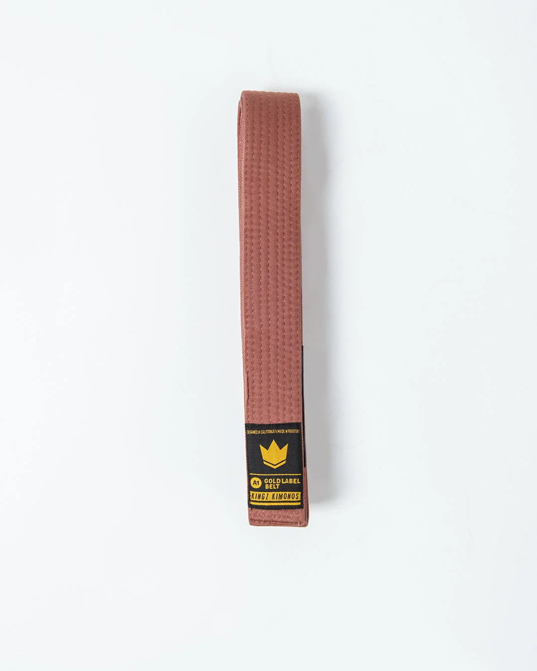 Kingz Gold Label V2 Jiu Jitsu Belts Brown