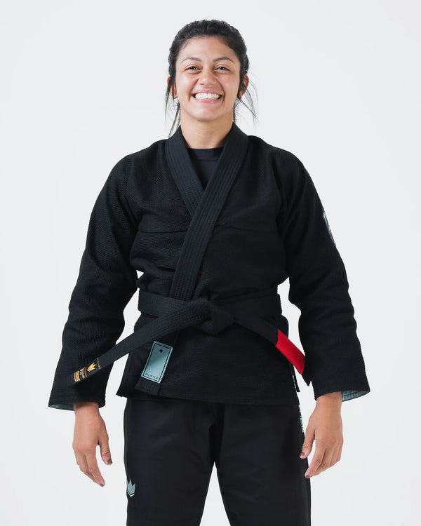 Kingz Womens Balistico 4.0 Jiu Jitsu Gi Black