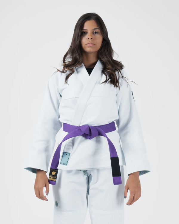 Kingz Womens Balistico 4.0 Jiu Jitsu Gi White