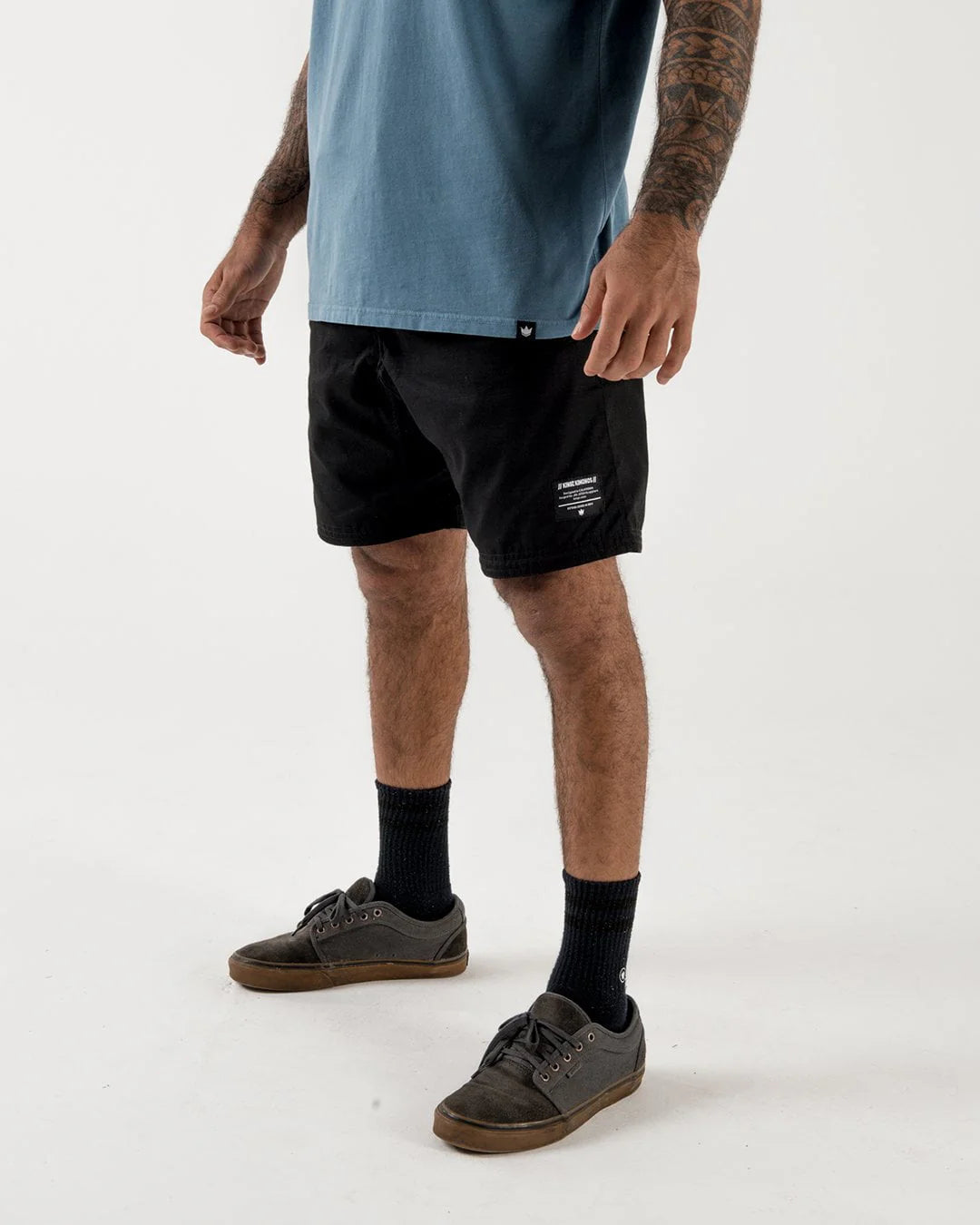 Kingz Casual Gi Shorts Black
