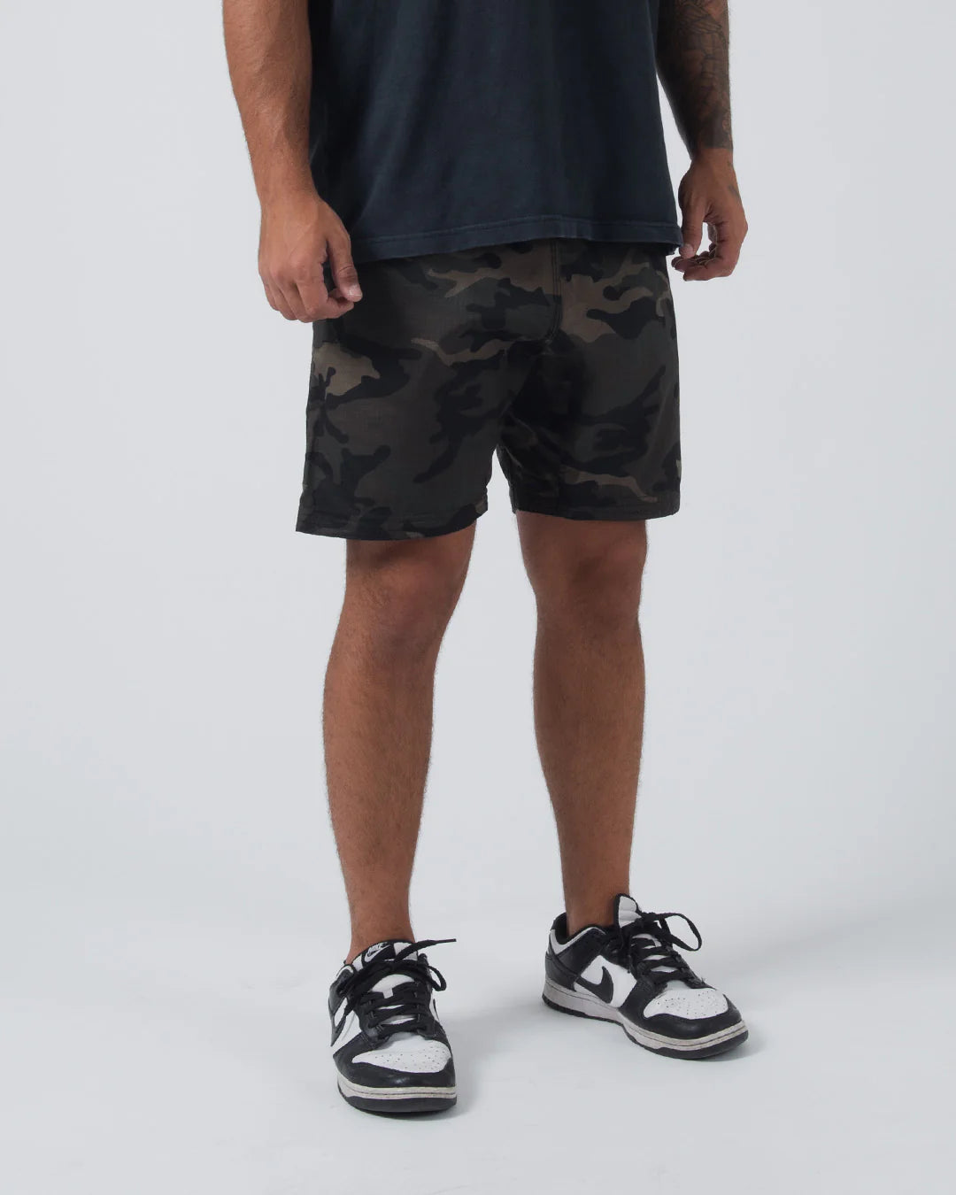 Kingz Casual Gi Shorts Camo