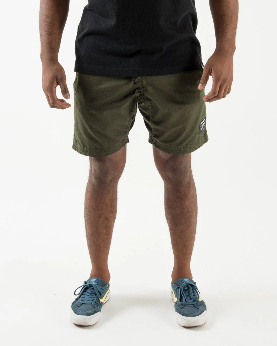 Kingz Casual Gi Shorts Military Green