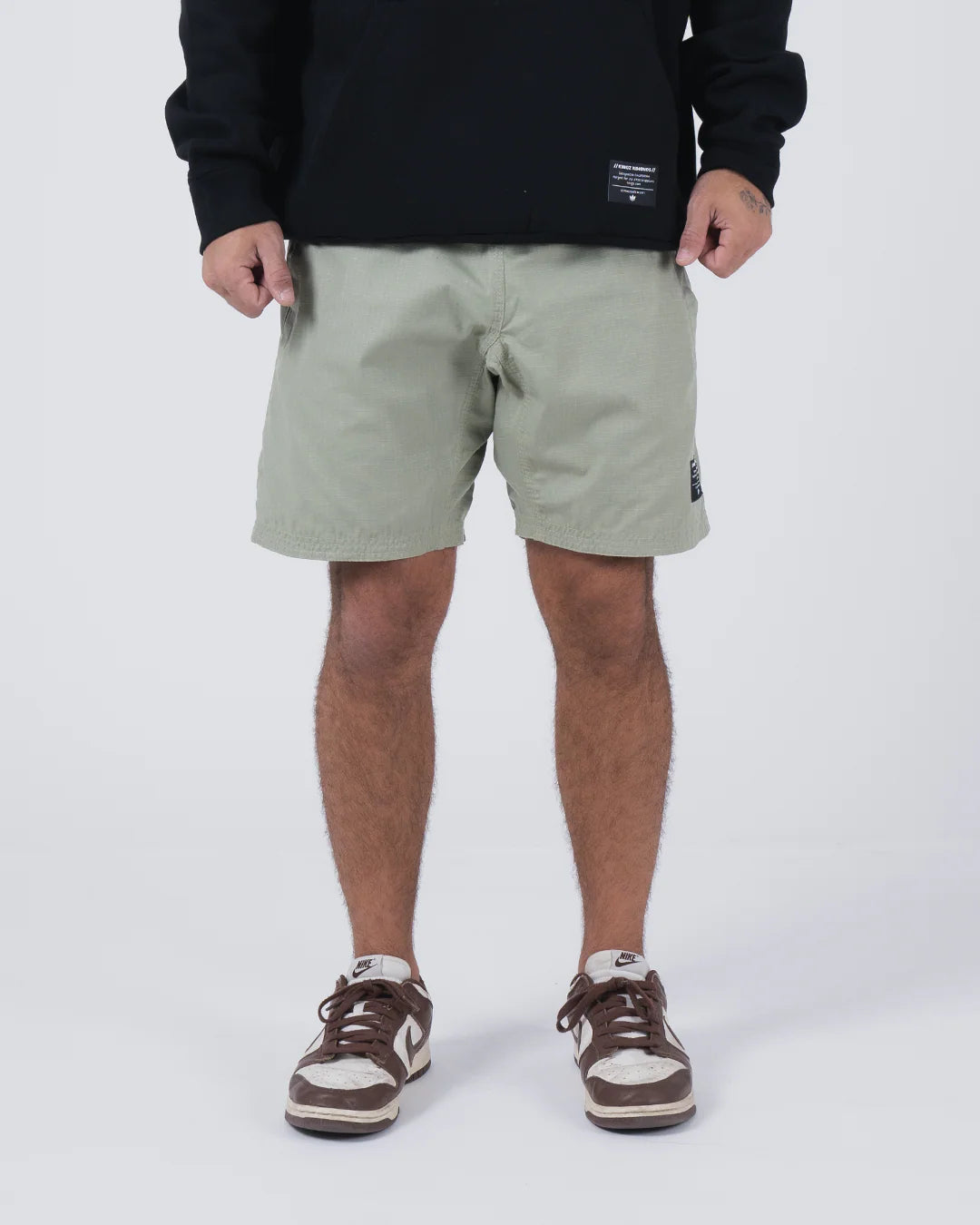 Kingz Casual Gi Shorts Sage