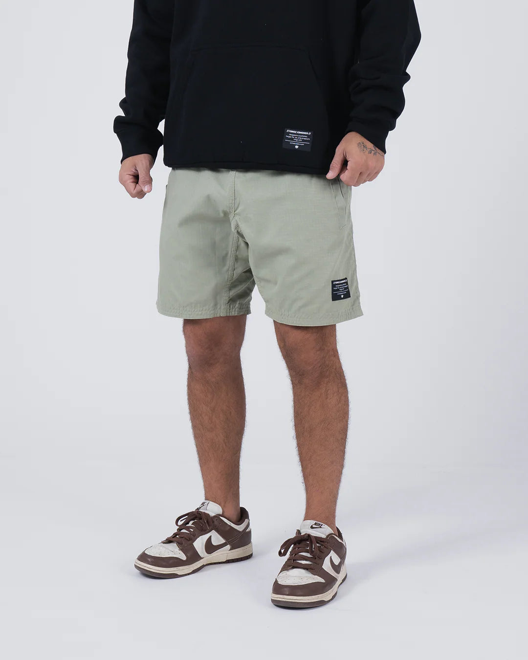Kingz Casual Gi Shorts Sage