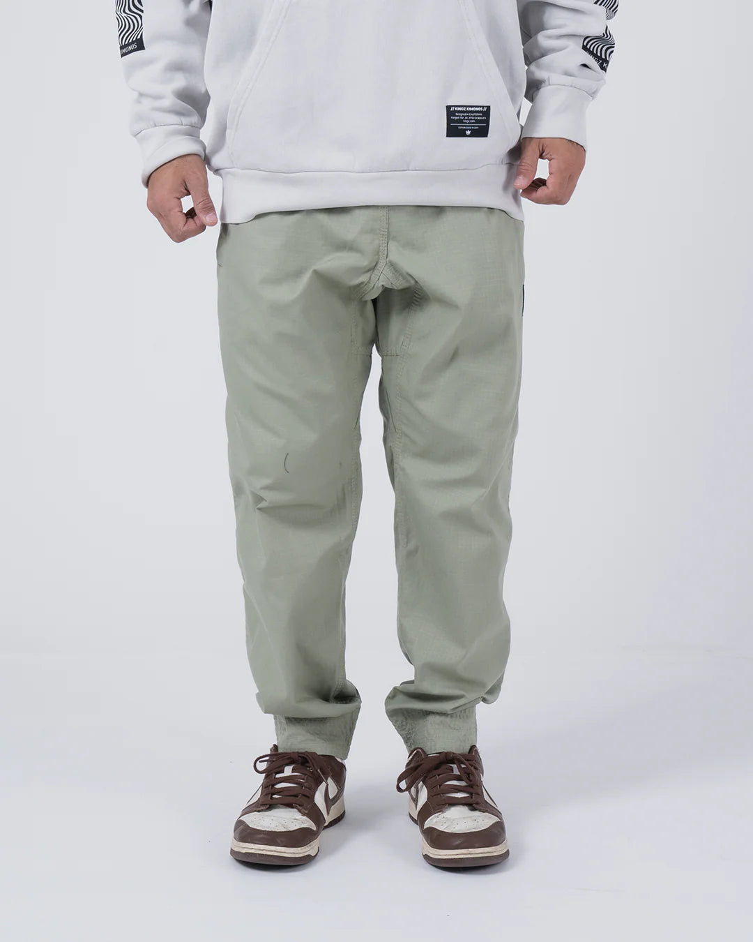 Kingz Casual Rip Stop Gi Pant Sage