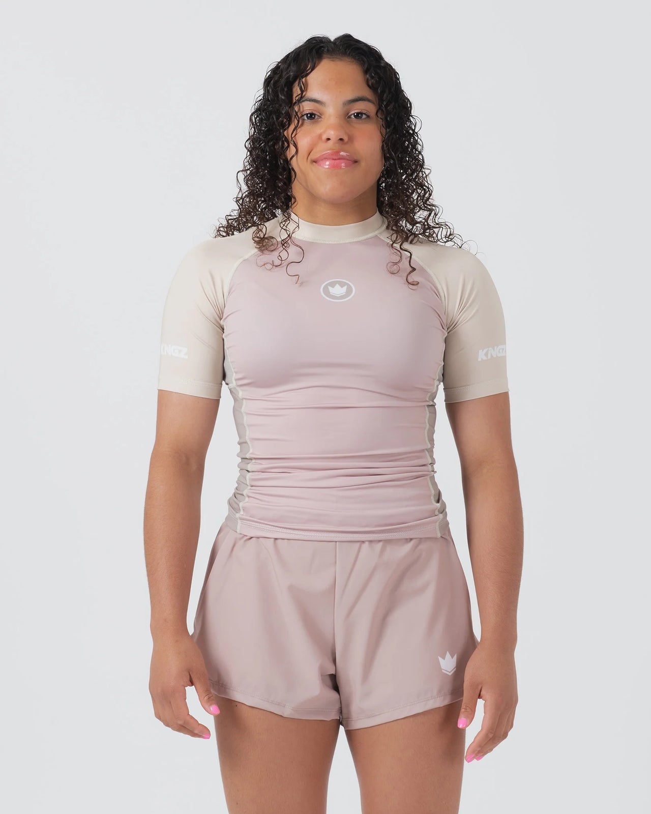 Kingz Womens Terra Rash Guard Soil