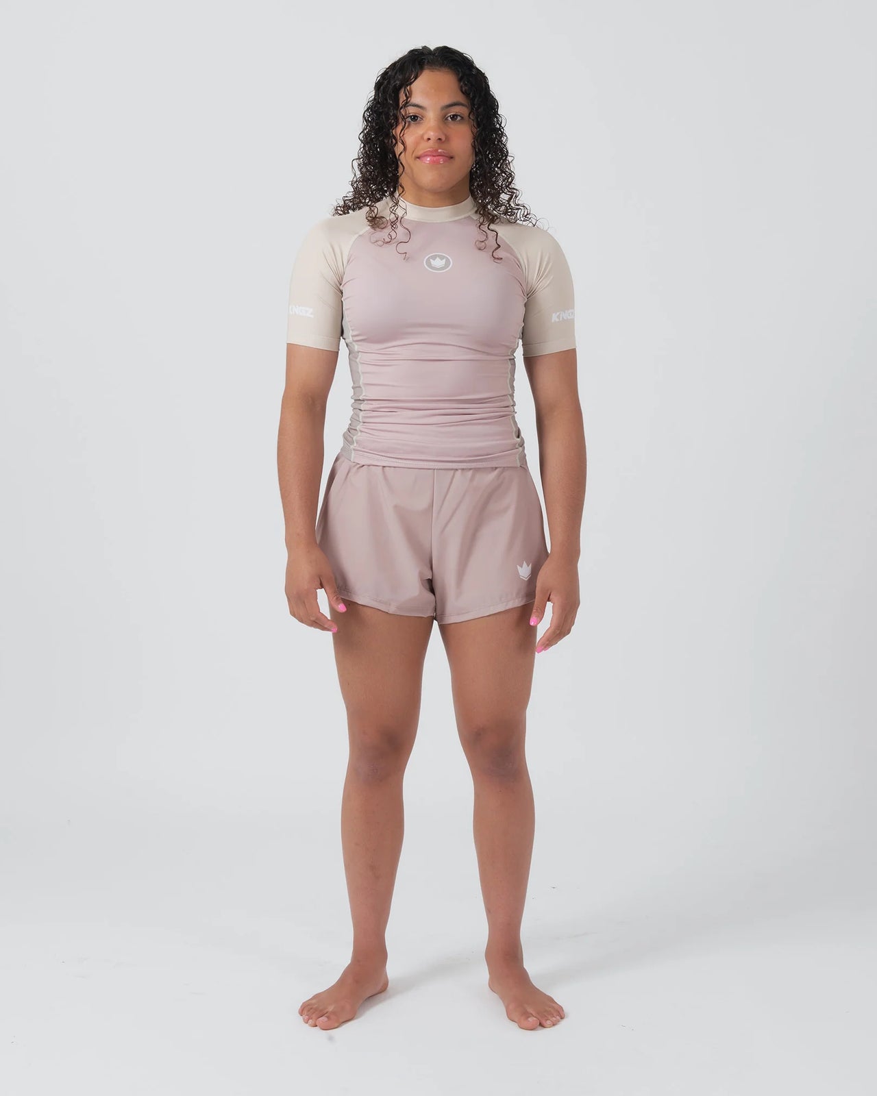 Kingz Womens Terra Rash Guard Soil