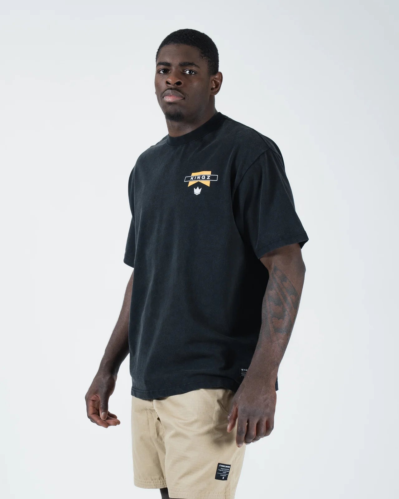 Kingz Flag Tee Black