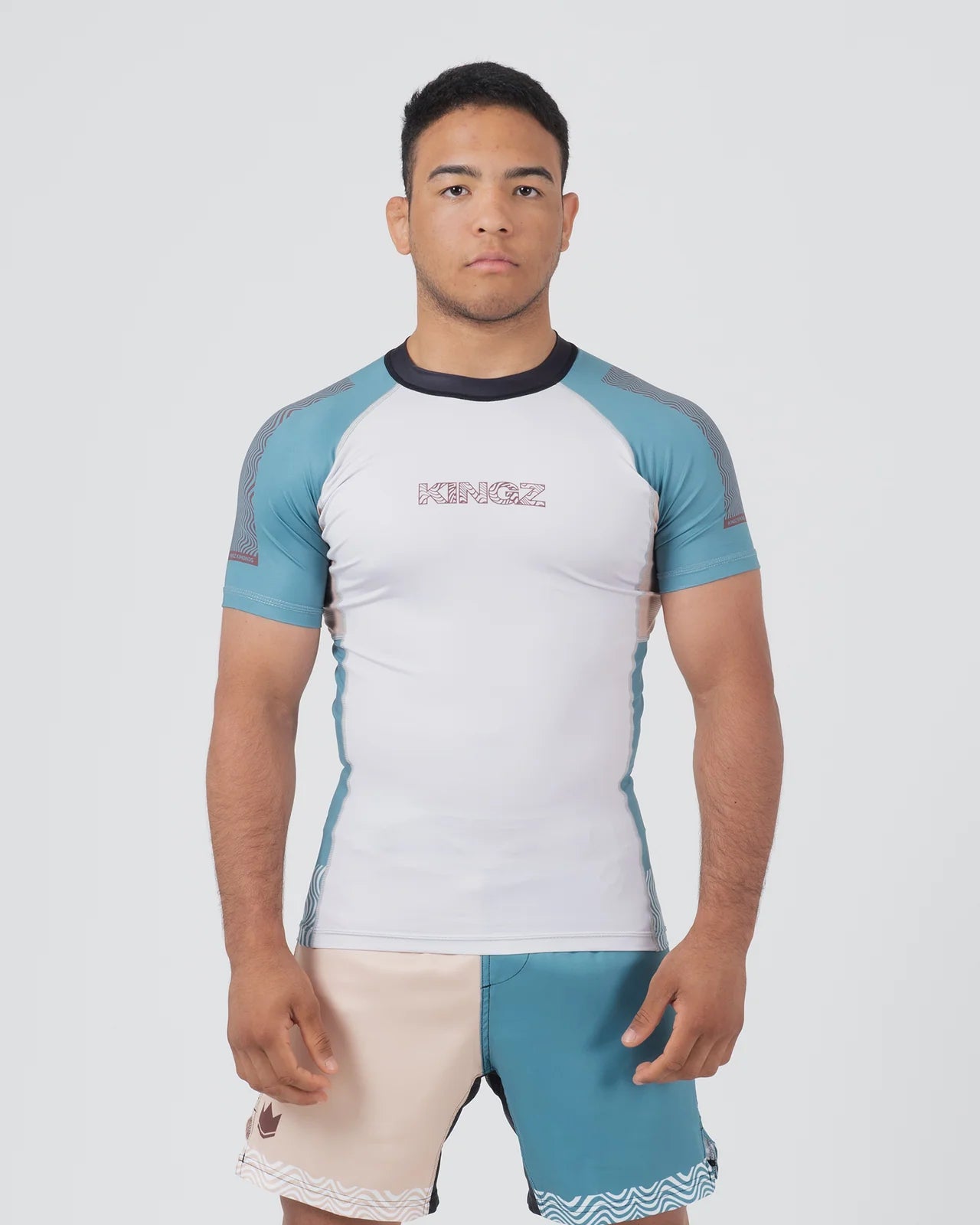 Kingz Flow Rashguard Tan