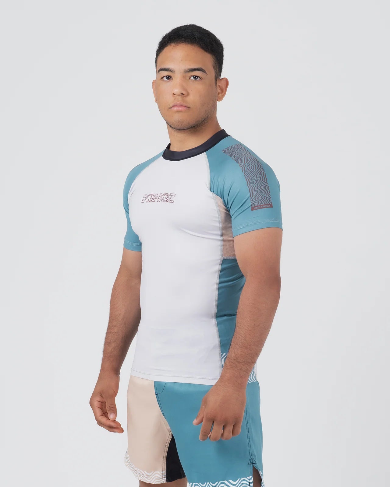 Kingz Flow Rashguard Tan
