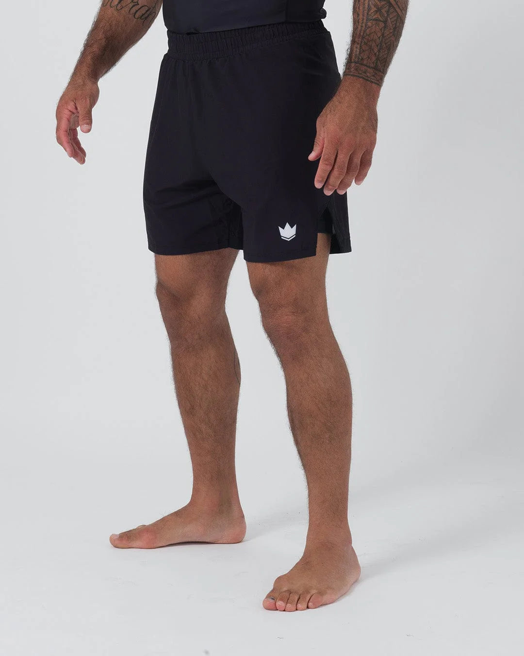 Kingz Hybrid Shorts Black