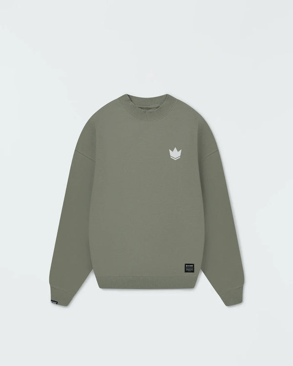 Kingz Kore V2 Crewneck Sweat Shirt Mossy Green