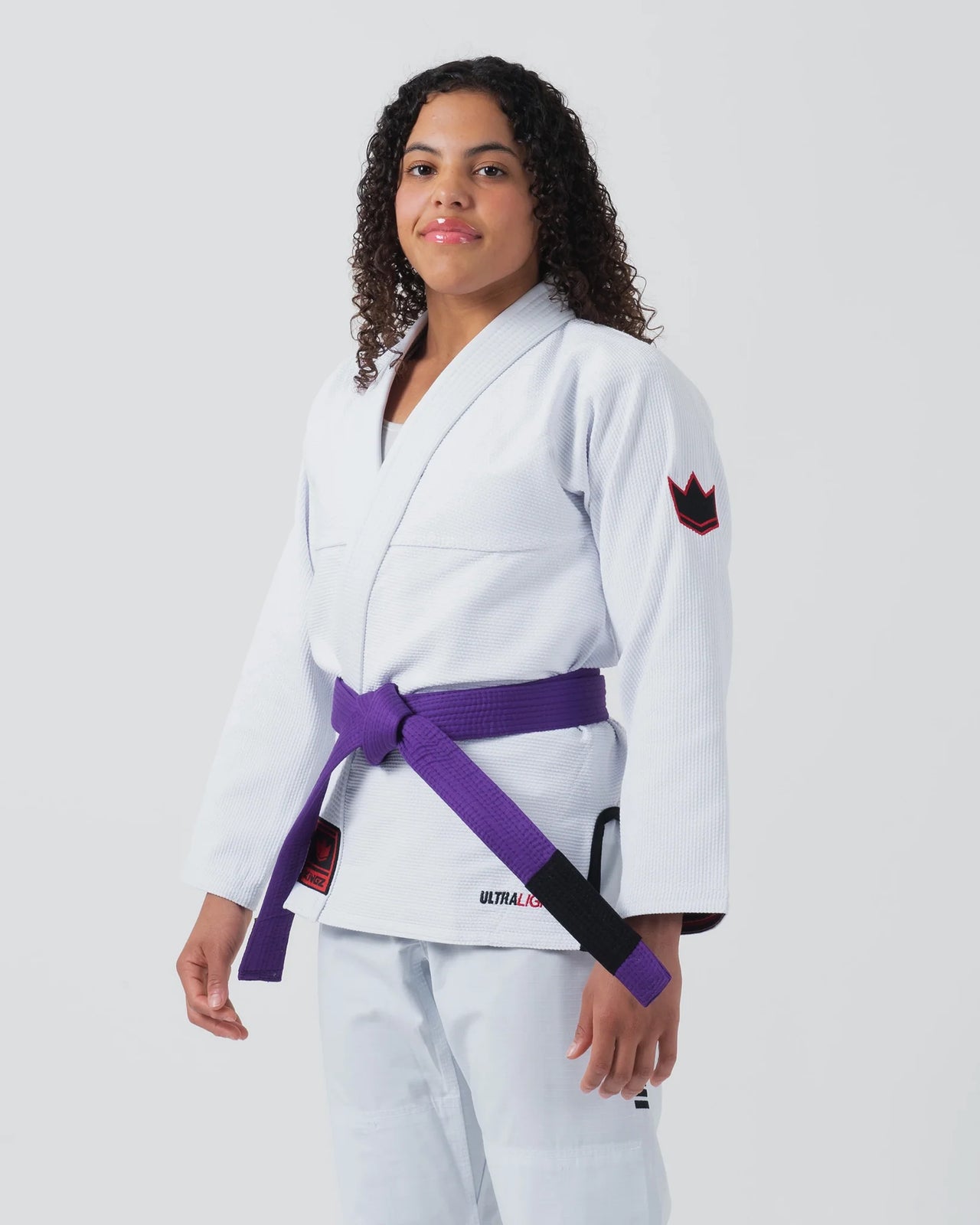 Kingz Womens Ultralight 2.0 Jiu Jitsu Gi White