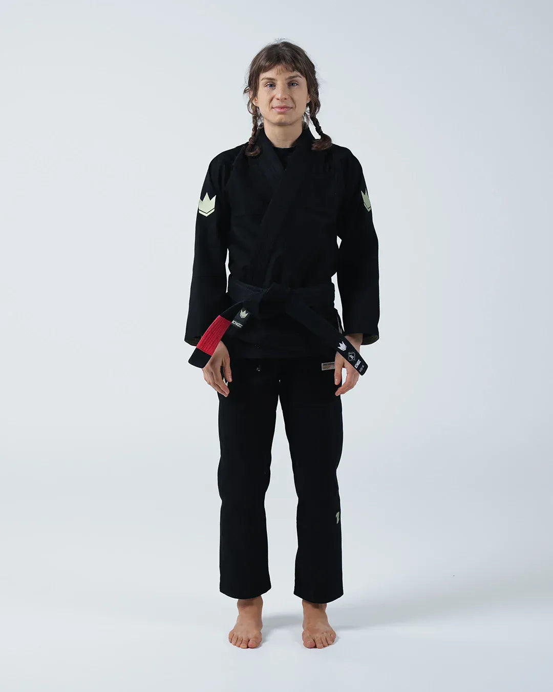 Kingz Womens The ONE V2 Jiu Jitsu Gi Black
