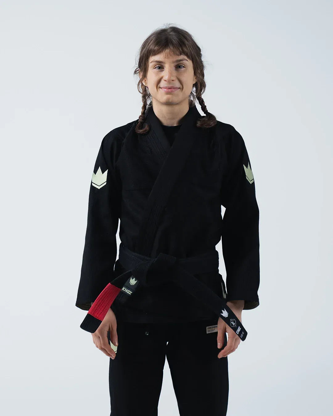 Kingz Womens The ONE V2 Jiu Jitsu Gi Black