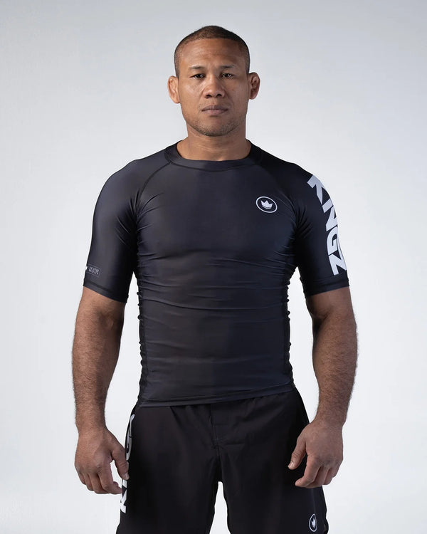 Kingz Kore V2 Short Sleeve Rashguard Black