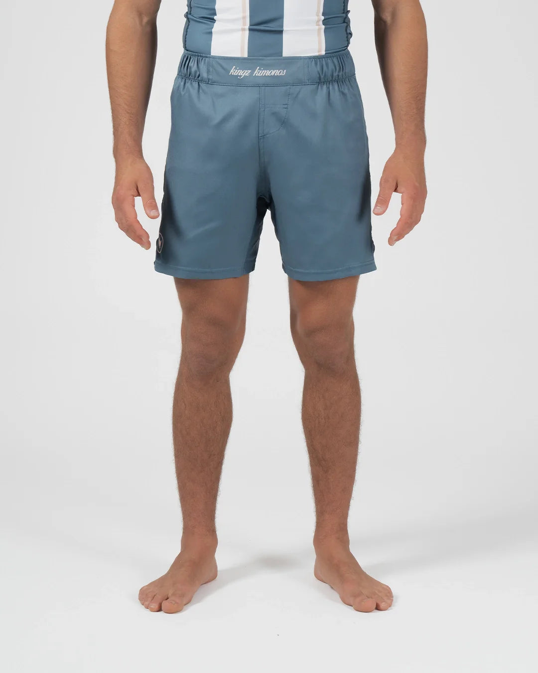 Kingz Vintage Futebol Shorts Light Blue
