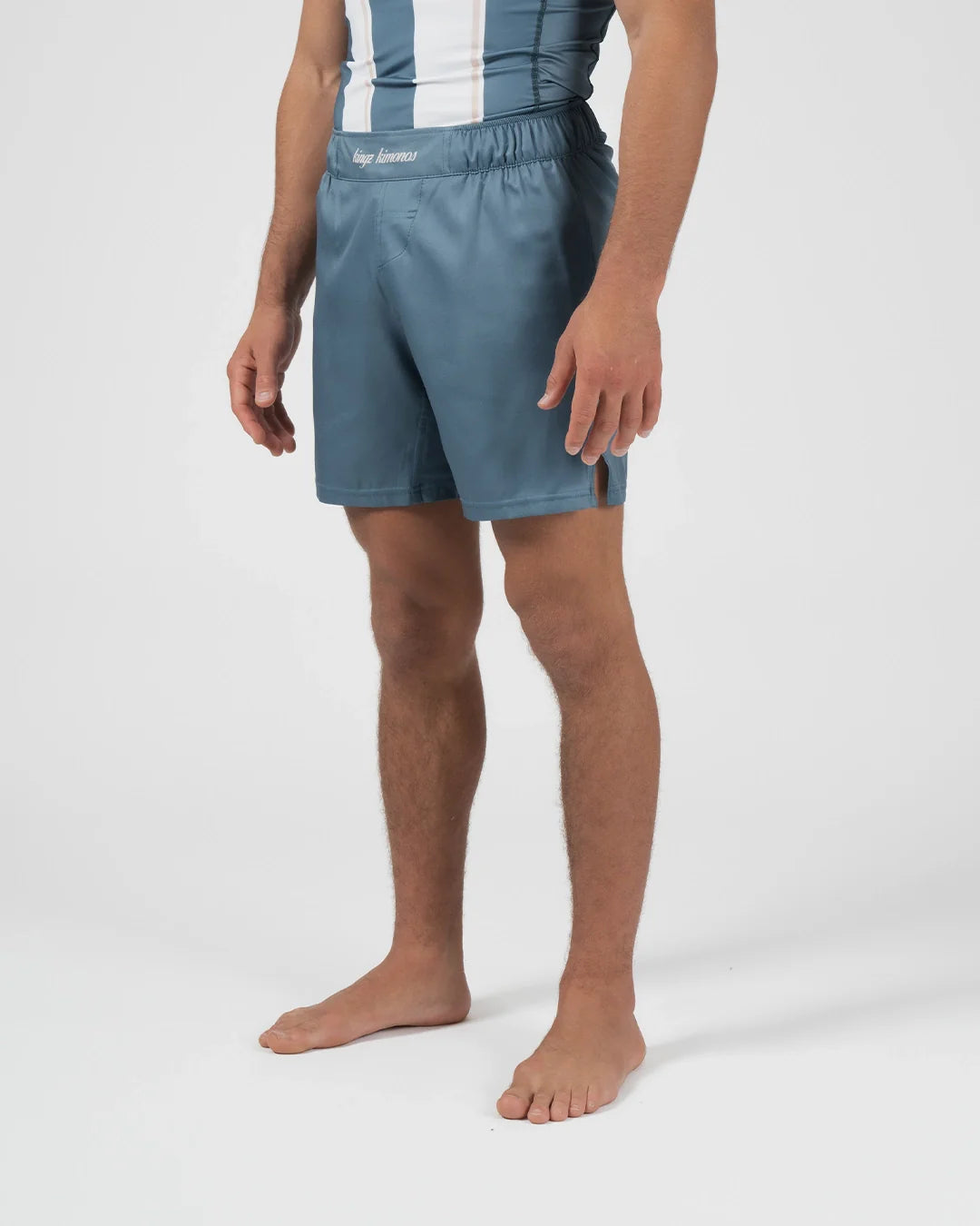 Kingz Vintage Futebol Shorts Light Blue
