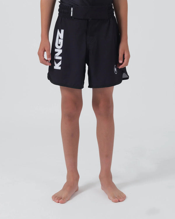 Kingz Kore V2 Youth Grappling Shorts Black