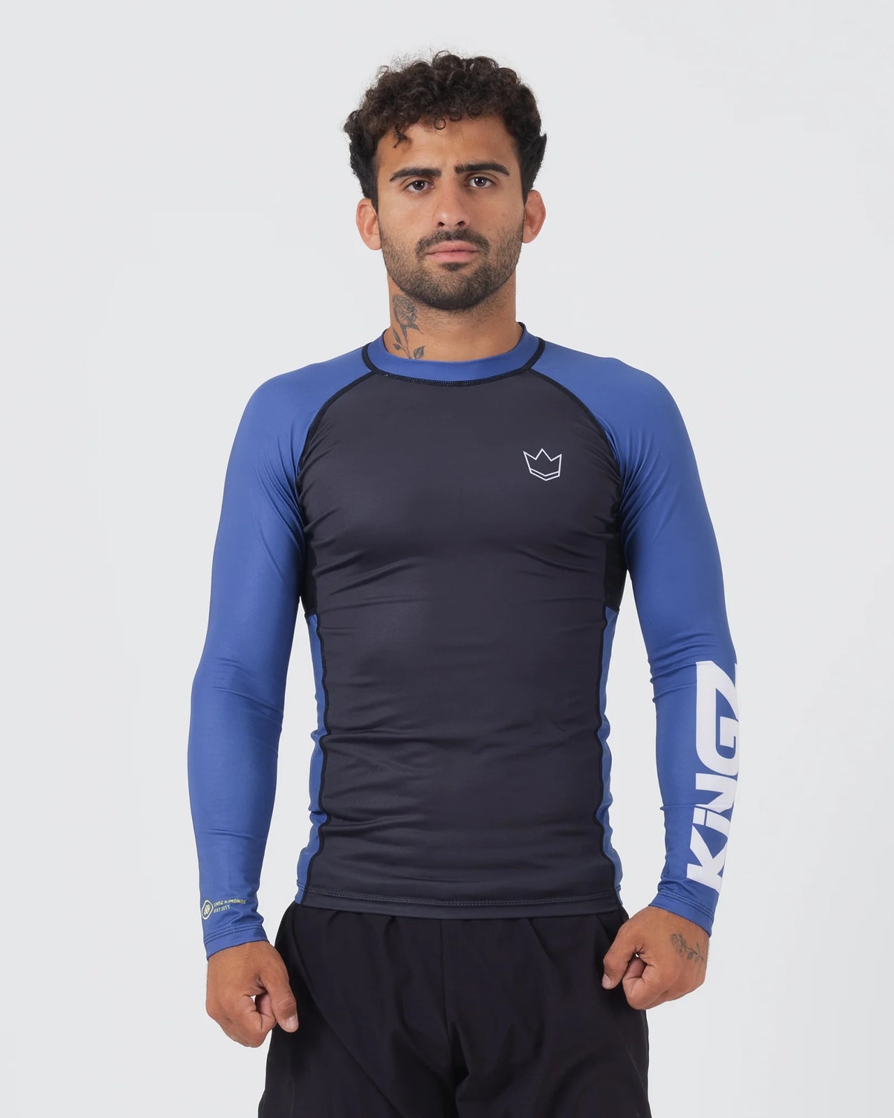 Kingz Ranked Performance V2 Long Sleeve Rashguard Blue